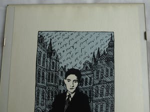 Jiri Votruba - 2x Litho , Franz Kafka, Praag – gesigneerd - 1991 kopen? Bied vanaf 75!
