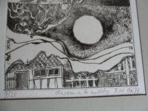 Frits Lindeman - Ets. Titel. Droom in de middag. kopen? Bied vanaf 20!