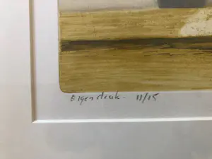 Jan Verburg - Stilleven 1, eigen druk 11/15Gave kopen? Bied vanaf 50!