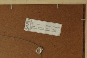 Christo - Project " The Gates " Central Park ,handgesigneerd en ingelijst in Barth-lijst. kopen? Bied vanaf 350!