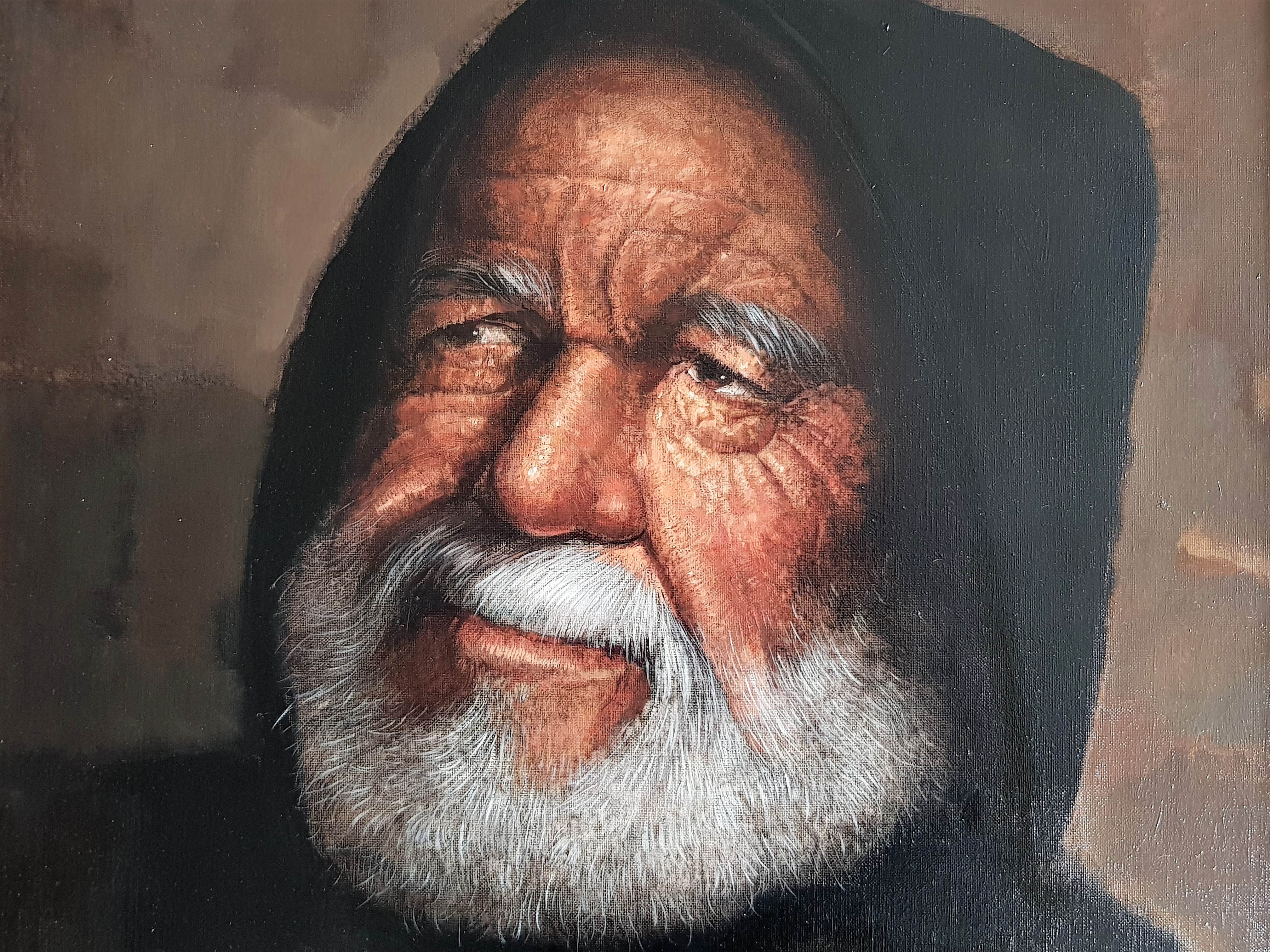 Aime van Belleghem - Portret van een Monnik - Gesigneerd kopen? Bied vanaf 125!