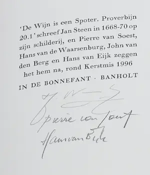 Pierre van Soest - Lot van drie originele werken en een grafisch werk op papier kopen? Bied vanaf 50!
