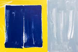 Adine Engelman - Abstracte compositie, monotype (unica) verkocht voor € 75!