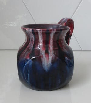 Faience de Thulin - Art Nouveau vierkant stroomglazuren kan kopen? Bied vanaf 25!