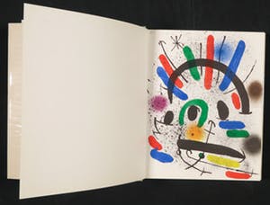 Joan Miro - Samlade Litografier I en II, Twee overzichtscatalogi met originele litho's kopen? Bied vanaf 200!