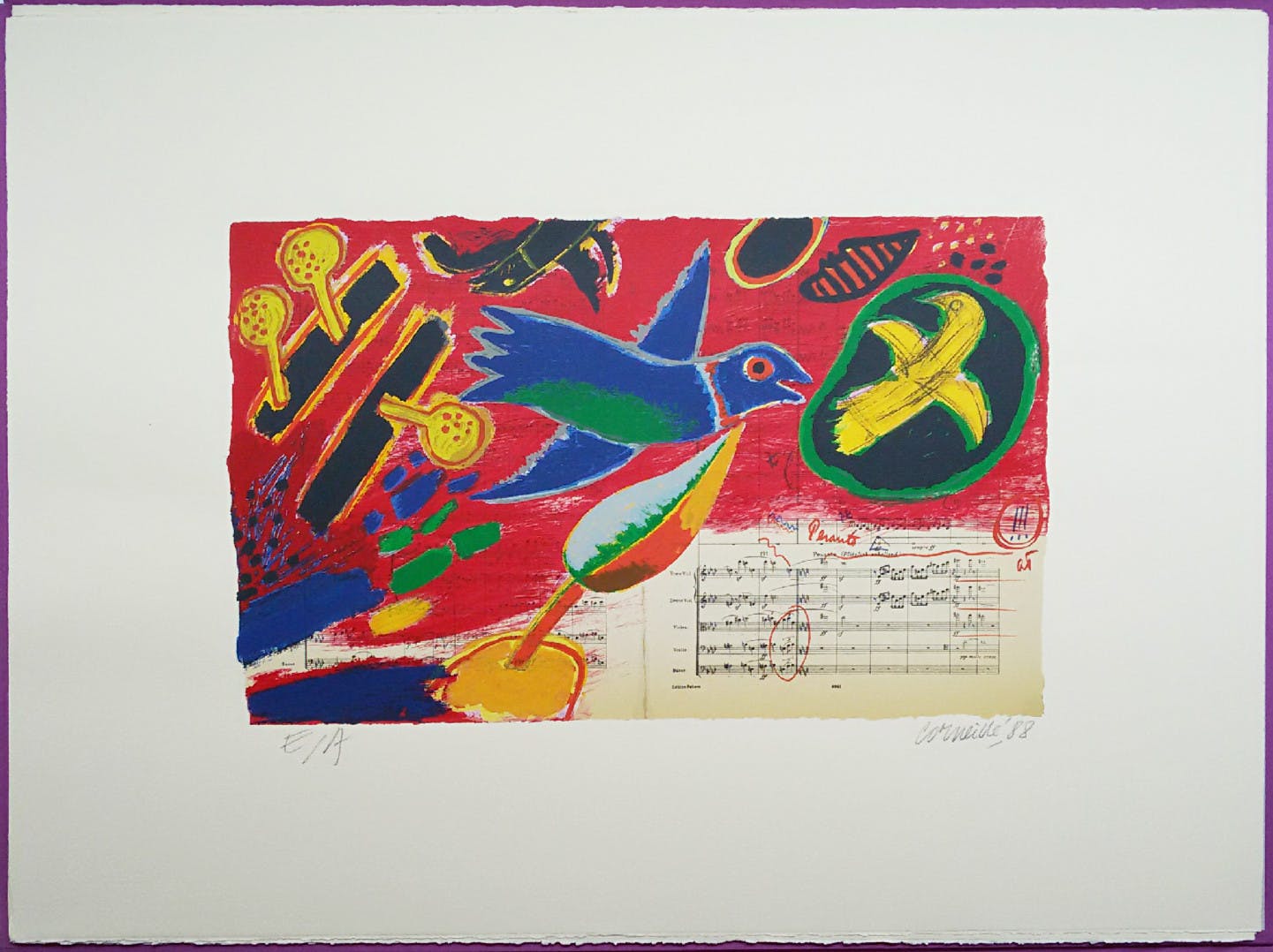 Corneille - Complete “100 jaar Concertgebouw” portfolio met 6 zeefdrukken kopen? Bied vanaf 1000!