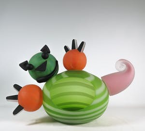 Ozzaro by Loranto - Grote Matglazen opengewerkte kat kopen? Bied vanaf 50!