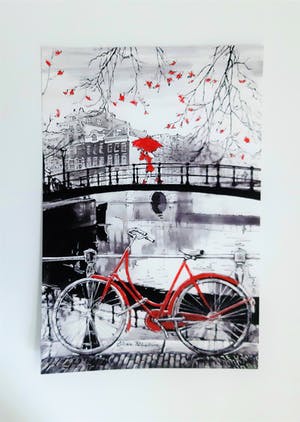 Elena Polyakova - Elena Polyakova - Rode paraplu in Amsterdam kopen? Bied vanaf 55!