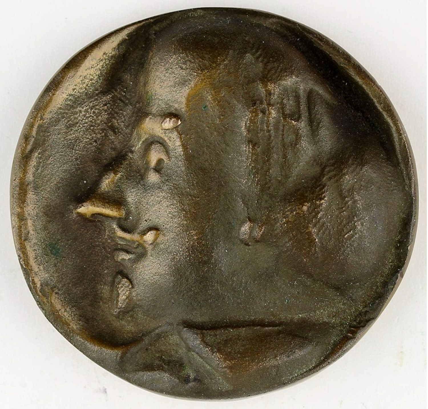 Piet Esser - Penning, brons: Shakespeare, 1964 kopen? Bied vanaf 80!