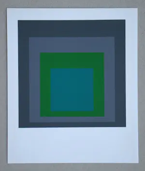 Josef Albers - Homage to the Square - Renewed Hope - Zeefdruk - 1971 kopen? Bied vanaf 100!
