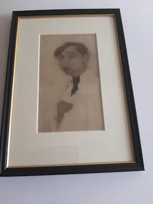 Jan Mankes - Originele Heliogravure Zelfportret 1923 kopen? Bied vanaf 120!