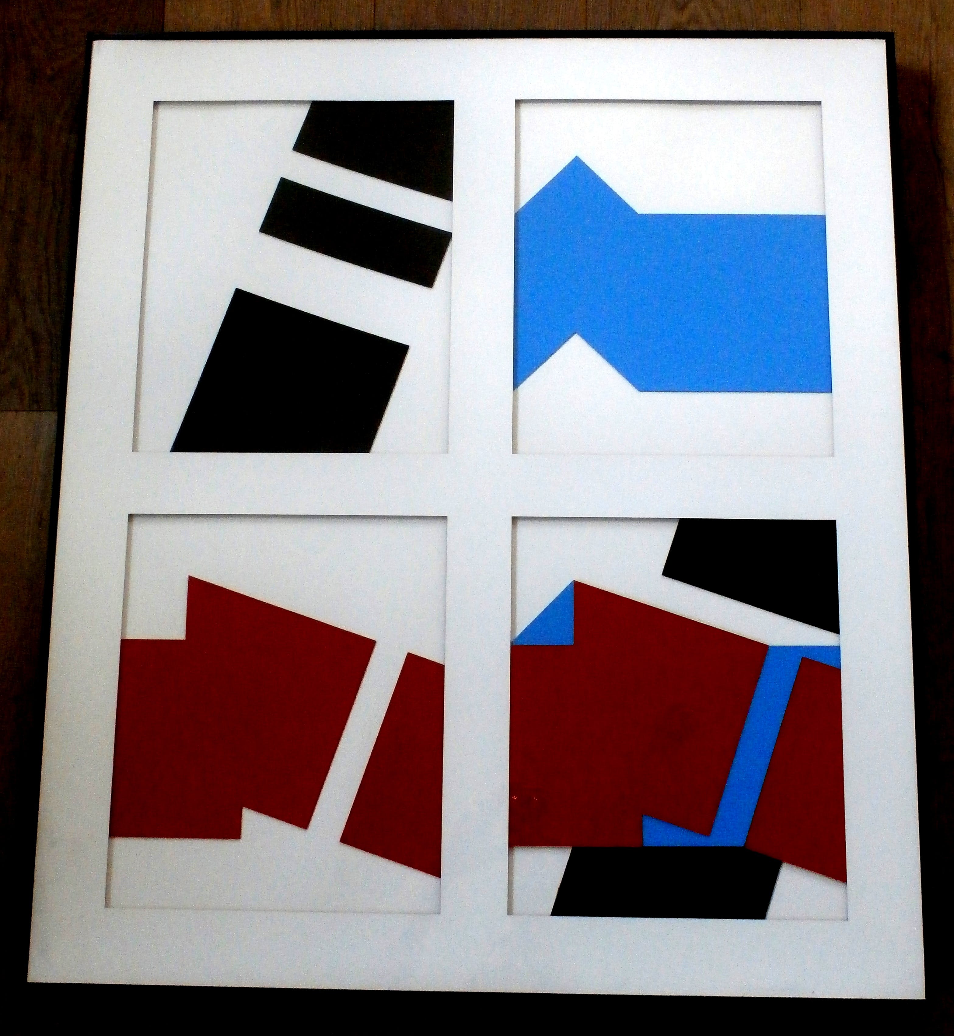Jean Pierre Maury - collage verkocht voor € 395!