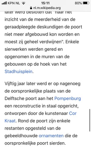 Henriette Hubregtse-Lanzing - Delftse poort Rotterdam kopen? Bied vanaf 150!