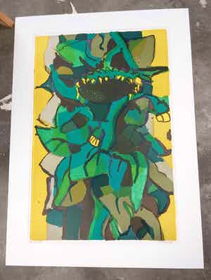 Gernot Kissel - Sonneblumen verkocht voor € 70!