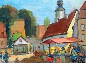 Georges Steel - Visby, hanzestad Denemarken verkocht voor € 45!