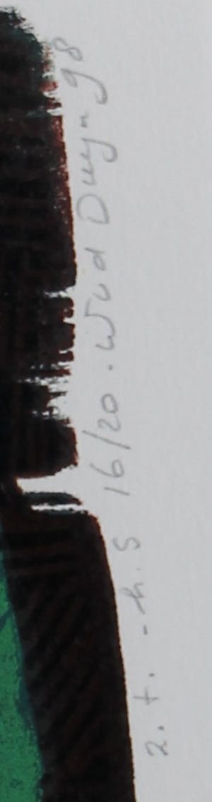 Willy van der Duyn - Litho: Schorpioen - 1998 kopen? Bied vanaf 45!