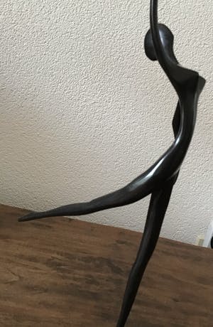 Brons (Onbekend) - Metaal beeld, danseres kopen? Bied vanaf 1!