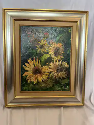 Pierre Struys - Zonnebloemen verkauft für € 55!