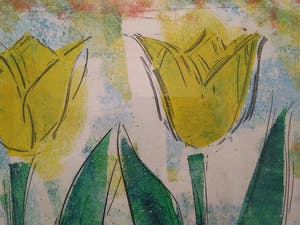 Lia van Leeuwen - Zonder titel, 9771 (6/45, 1997) kopen? Bied vanaf 35!