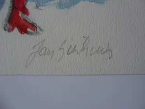 Jan Sierhuis - Piezo/zeefdruk , Titel: Flamenco kopen? Bied vanaf 35!