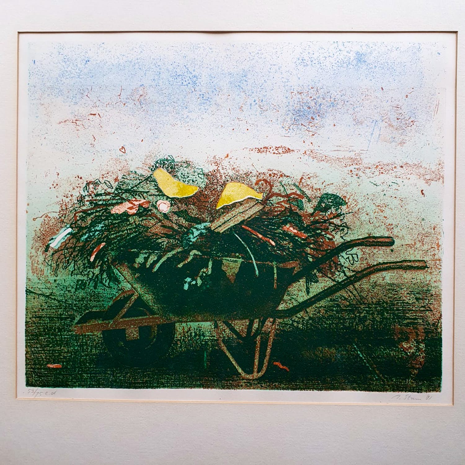 Arthur Stam - Kruiwagen verkocht voor € 39!