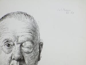 Aat Veldhoen - Man met dik oog - Rotaprint kopen? Bied vanaf 40!