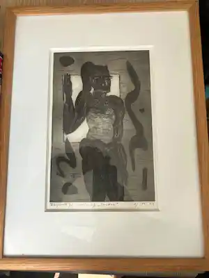Alphons Freijmuth - "Sandra" (eigen druk kunstenaar) vendu pour 45€ !