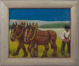Pieter Haan - Acryl op doek en board, Lot van drie voorstellingen - Ingelijst kopen? Bied vanaf 1!