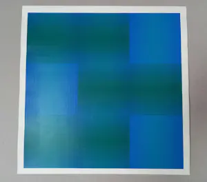 Buy Luitpold Domberger - Ohne Titel - Op Art - Farbstarker Siebdruck Edition Domberger 1974? Bid from 80!