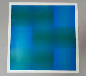 Luitpold Domberger - Ohne Titel - Op Art - Farbstarker Siebdruck Edition Domberger 1974 kaufen? Bieten Sie von 80!