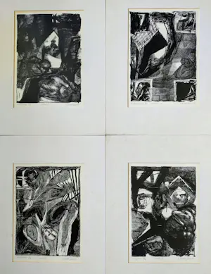 Jan Smitz - Emotie I, II, III et IV (4 gravures originales) kopen? Bied vanaf 67!