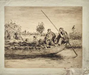 Waalko Jans Dingemans (sr.) - Roeiboot met personen kopen? Bied vanaf 65!