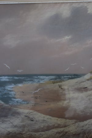 Niet of onleesbaar gesigneerd - Duinlandschap met zicht op zee kopen? Bied vanaf 1!