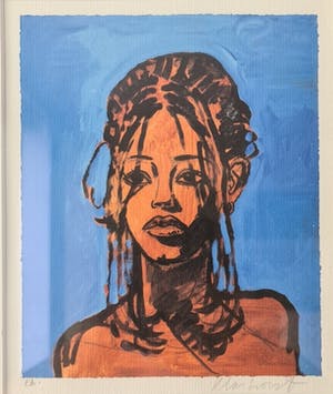 Peter Klashorst - Zeefdruk - ingelijst - E/A kopen? Bied vanaf 1!