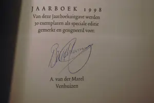 Rob Mohlmann - 2 gesigneerde jaarboeken: 1998 (30 ex) en 1999 (50 ex) kopen? Bied vanaf 50!