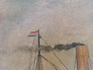 Niet of onleesbaar gesigneerd - Kustvaarder " peveril" kopen? Bied vanaf 10!