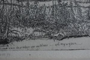 Theo Hoogewerf - Ets - Landschap kopen? Bied vanaf 50!