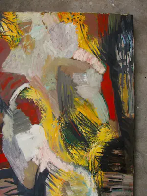 Karl-Heinz Krauskopf - OHNE TITEL - ÖL LEINWAND 1984 kopen? Bied vanaf 300!