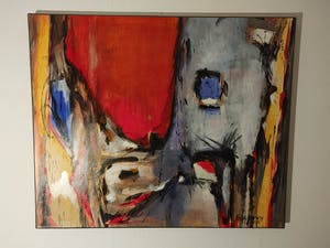 Frits Jansen - z,t, - abstract 1 kopen? Bied vanaf 150!