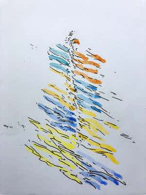 Jaap Hillenius - zonder titel verkocht voor € 65!