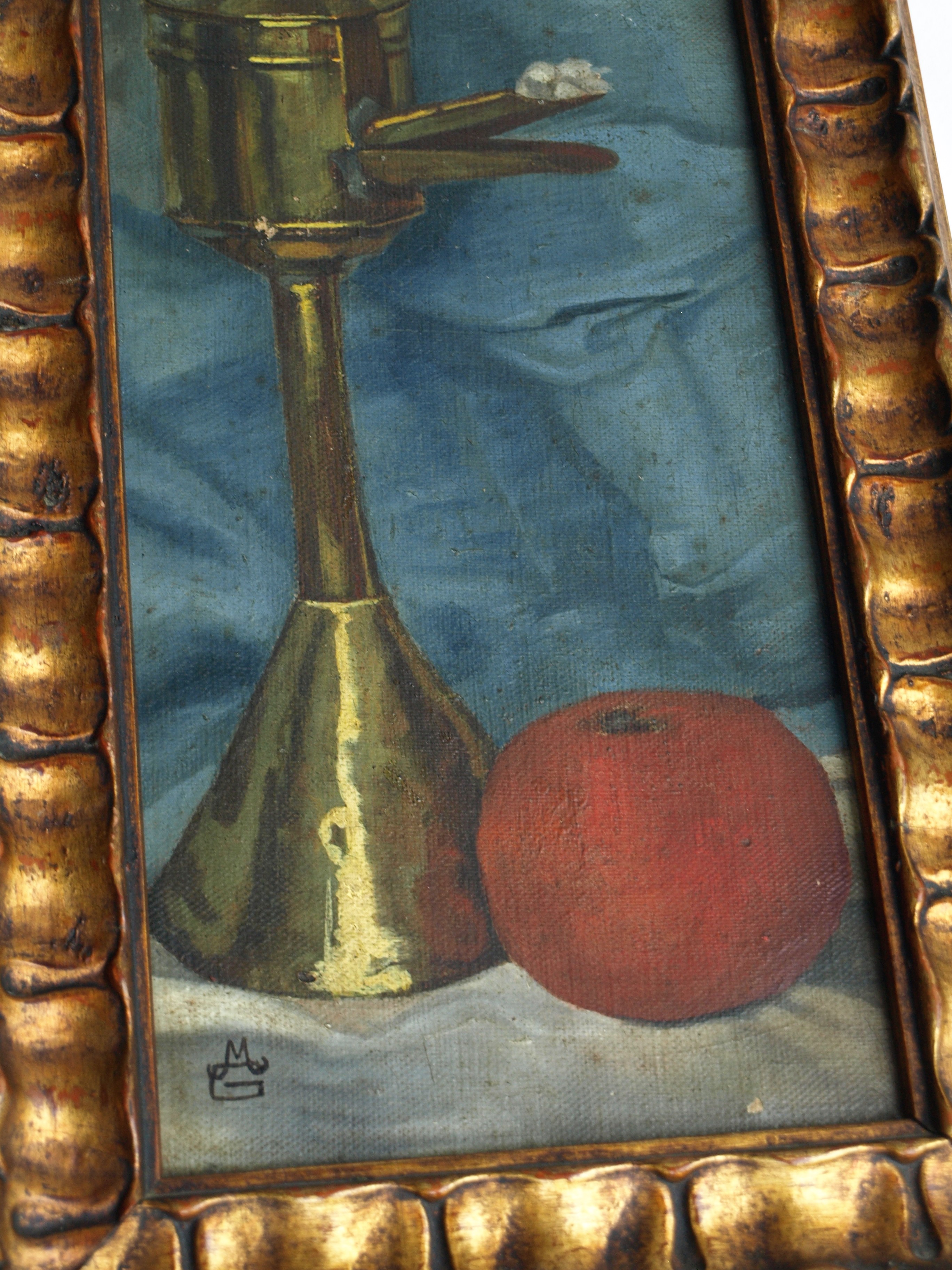 Maria Johanna Goemans - Olieverf op doek , Stilleven – gesigneerd & ingelijst – ca 1920 kopen? Bied vanaf 50!