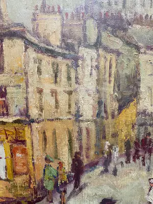 Niet of onleesbaar gesigneerd - Paris, Montmartre kopen? Bied vanaf 1!