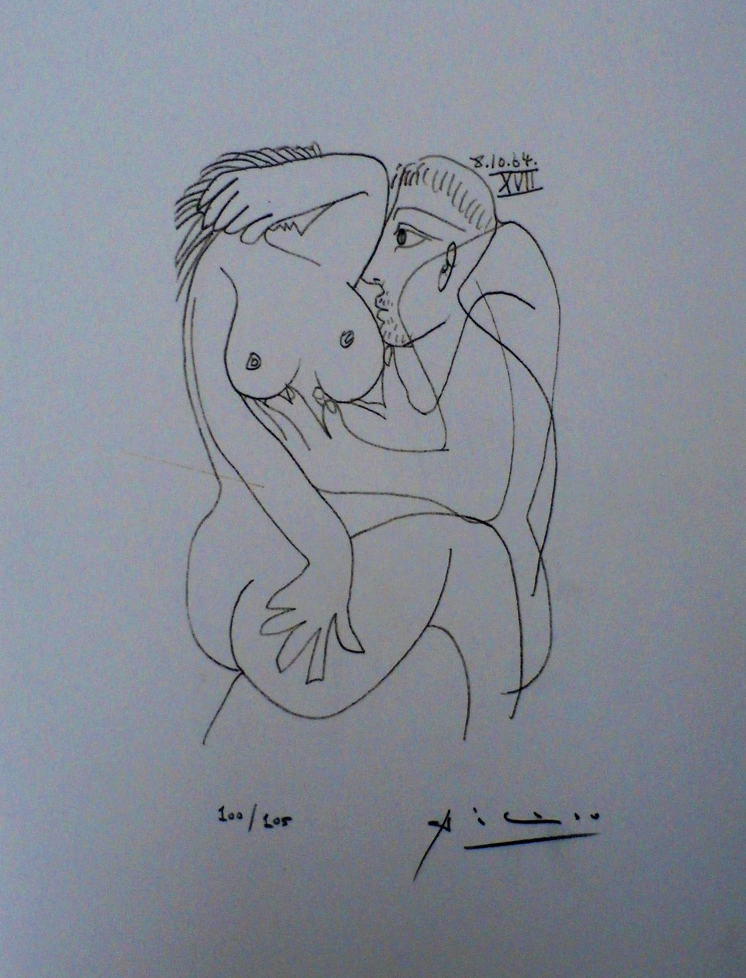 Pablo Picasso - litho uit Le Gout du Bonheur" - 1971 kopen? Bied vanaf 75!
