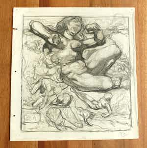 Johannes Josephus Aarts - Allergorisch naakt verkocht voor € 60!