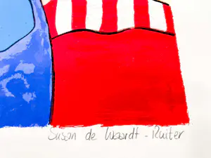 Susan Ruiter - dame met kat kopen? Bied vanaf 35!