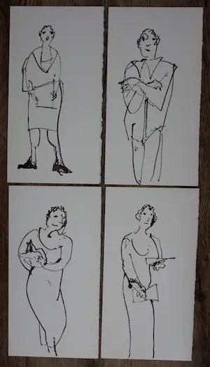 Constant - Portfolio met 25 werken: Les Visiteurs du Vermissage - 1987 kopen? Bied vanaf 399!