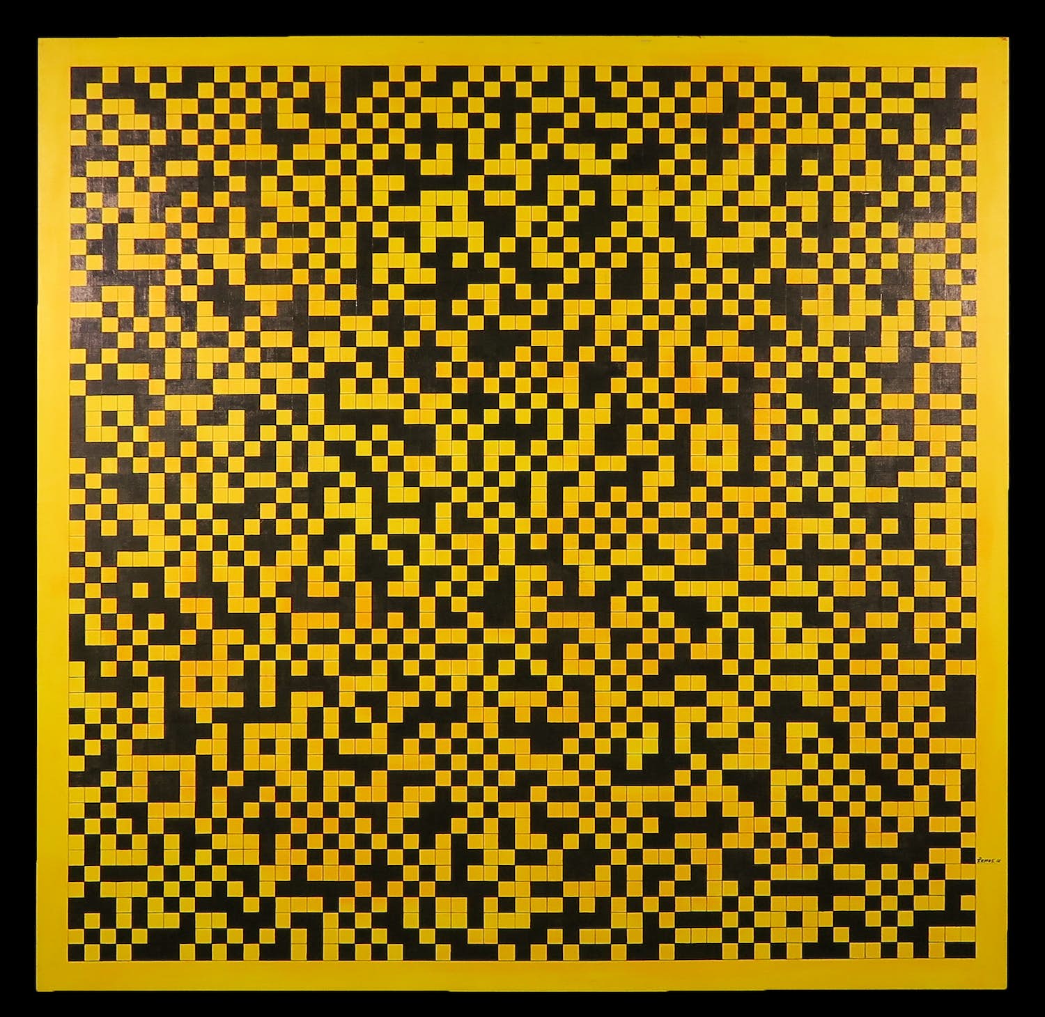 Pim Lenos - Olieverf op paneel, zonder titel (Groot formaat!) kopen? Bied vanaf 1!