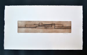 Dick Cassee - Box met 7 droge naald etsen 'Qu'il Vive!' kopen? Bied vanaf 40!