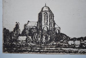 Herman Heuff - - Veere - - ets 1920 kopen? Bied vanaf 50!