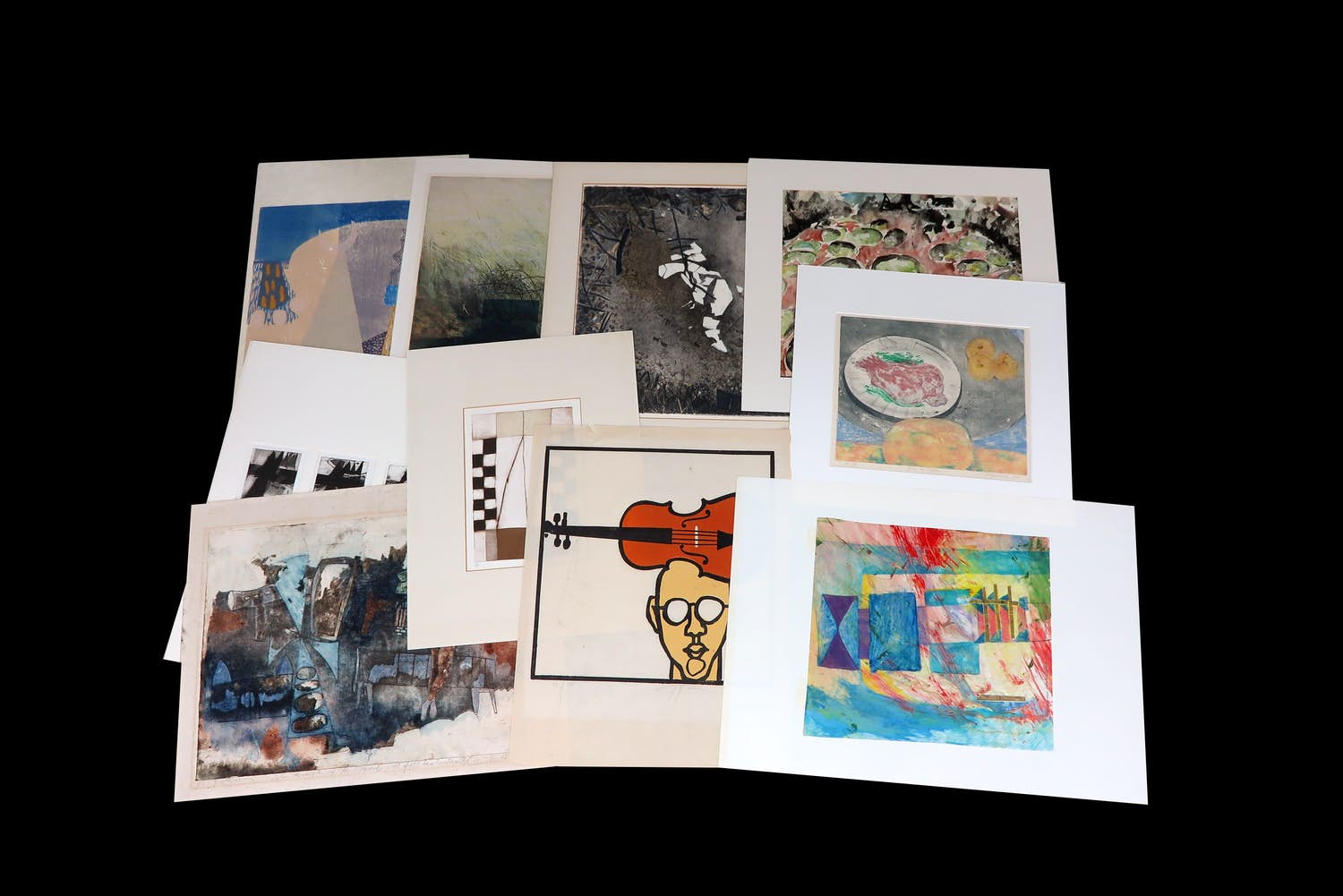 Susan Schildkamp - en andere! - Lot van 10 werken op papier kopen? Bied vanaf 1!